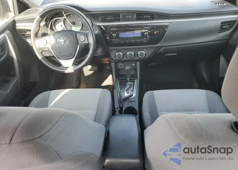 2015 Toyota Corolla L z USA, uszkodzony, nr VIN 2T1BURHE2FC262571